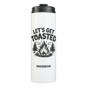 Custom Name Camping Thermal Tumbler