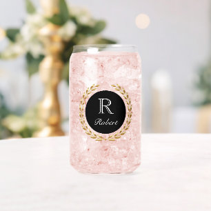 Custom Name Can Glass