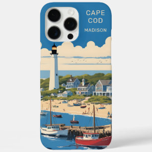 Custom Name Cape Cod Massachusetts iPhone 16 Pro Max Case