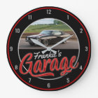 Custom NAME | CAR Photo Retro Neon Hot Rod Garage