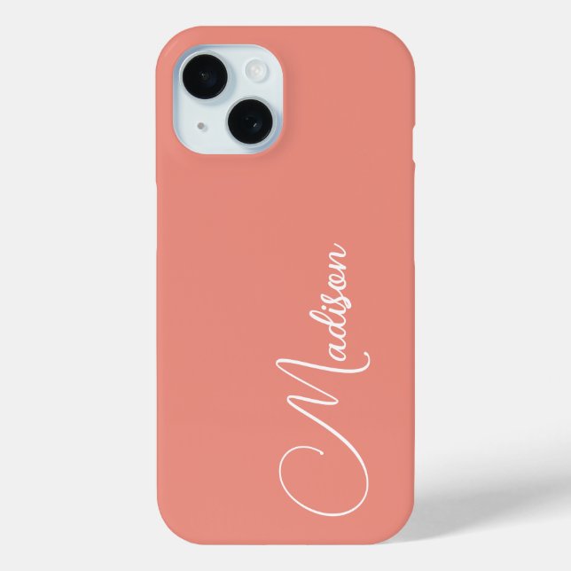 Custom Name Case-Mate iPhone Case (Back)
