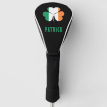 Custom Name Celtic Ireland Shamrock Irish Flag