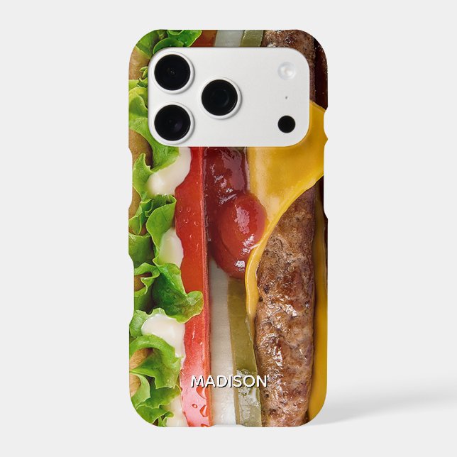 Custom Name Cheeseburger (Back)