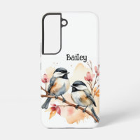 Custom Name Chickadee Wildlife Nature Animal Art
