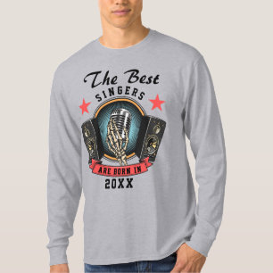 Custom Name Choir Singer Birthday T-Shirt