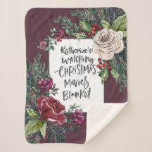 Custom Name Christmas Movie Watching Holiday