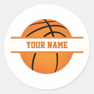 Custom Name Classic Round Sticker