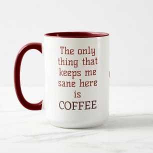 Custom name coffee sanity mugs