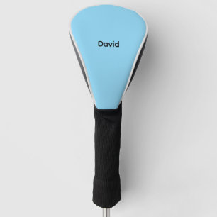 Custom Name Collage Sports Font Personalised Golf Head Cover