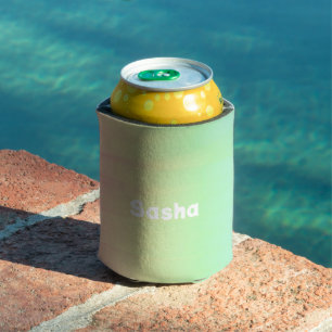 Custom name colour blend ombre can cooler