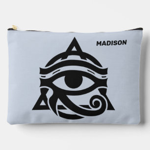 Custom Name & Colour Eye of Horus Accessory Pouch