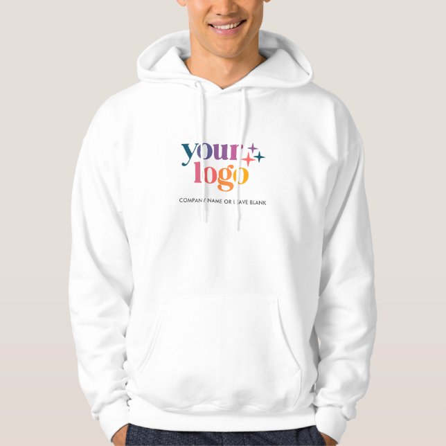 Custom Name Company Logo  Hoodie (Front)