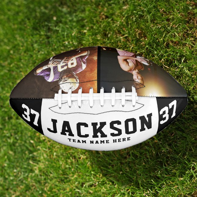 Custom Name Cool 2 Photo Football Team Number (Creator Uploaded)
