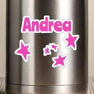 Custom Name Cool Funny Pink Space Galaxy Stars 