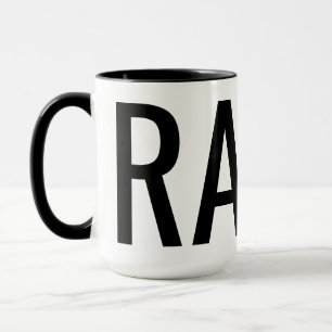 Custom name CRAP / RAP mug