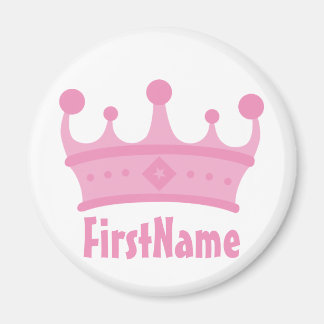 Custom Name Crown Magnet