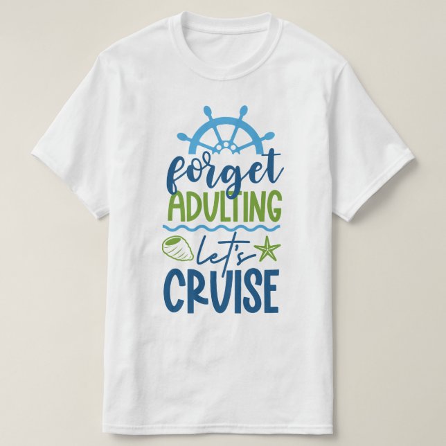 Custom Name Cruise T-Shirt (Design Front)