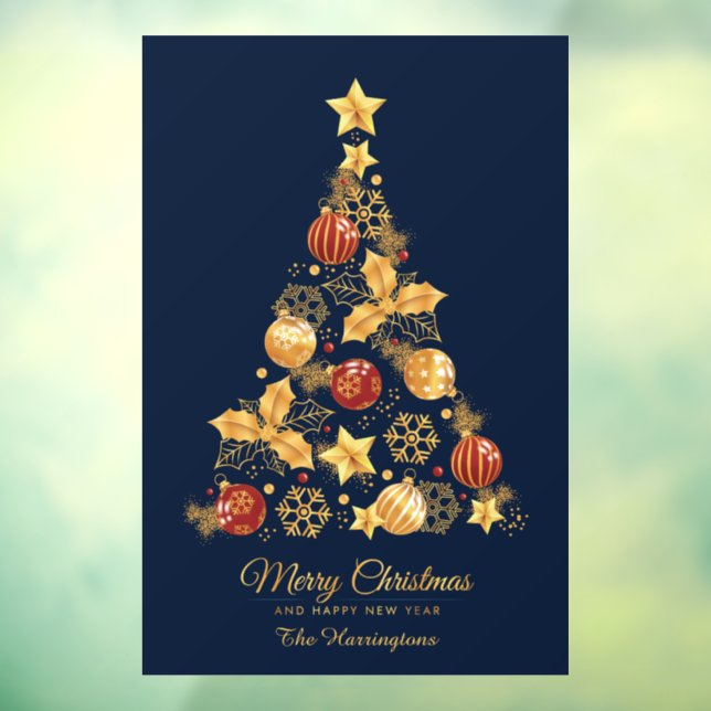 Custom Name Decorative Christmas Tree (Sheet 3)