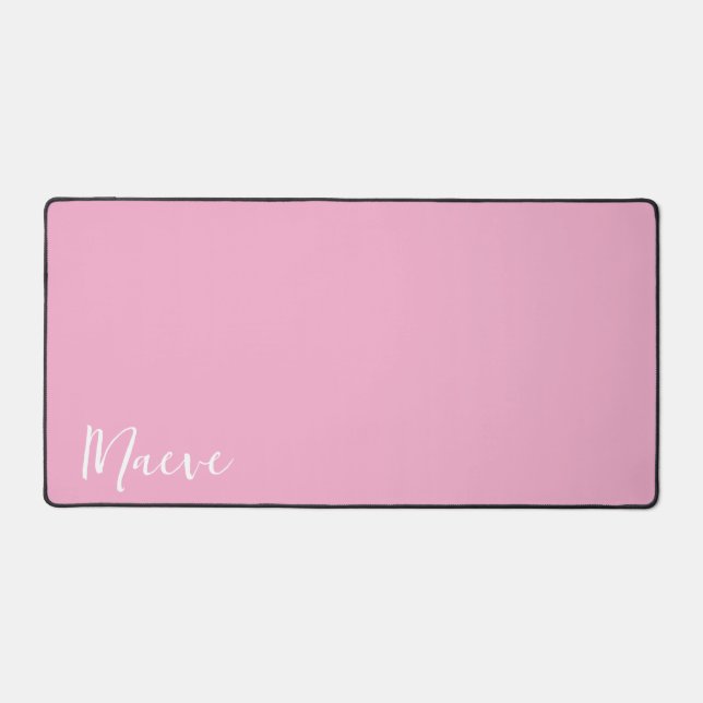 Custom Name Desk Mat | Personalised Large Mouse Pa (Front)