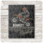Custom NAME Dirt Bike Rider Motocross Racing Jigsaw Puzzle<br><div class="desc">Custom NAME Dirt Bike Rider Motocross Racing Moto Racer Motorcycle Gifts - Choose Colour and Customise with your Name or Custom Text!</div>