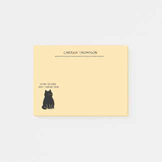 Custom Name Do Not Disturb Deep Thinking Mode Post-it Notes