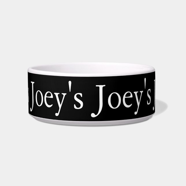 Custom Name Dog Bowl (Front)