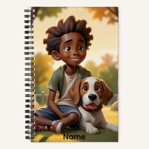 Custom Name Dog Pal Notebook