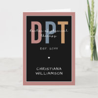 Custom Name DPT Doctor of Physical Therapy