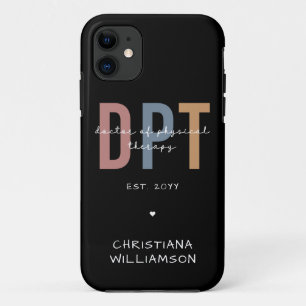 Custom Name DPT Doctor of Physical Therapy Case-Mate iPhone Case