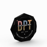 Custom Name DPT Doctor of Physical Therapy Cheetah