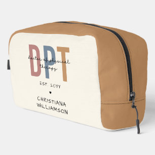 Custom Name DPT Doctor of Physical Therapy Dopp Kit