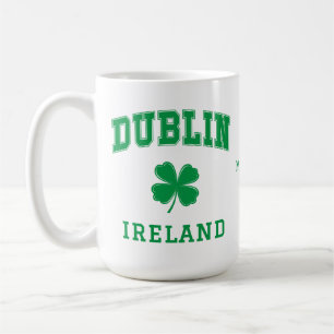 Custom Name Dublin Ireland Coffee Mug