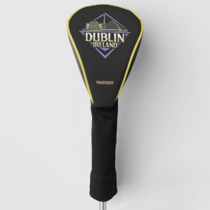 Custom Name Dublin Ireland Golf Head Cover