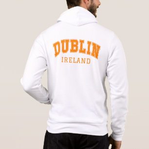 Custom Name Dublin Ireland Hoodie