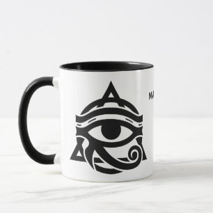 Custom Name Eye of Horus Mug