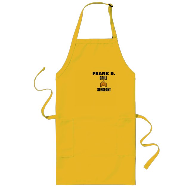Custom Name #fathersday Pocket Aprons (Front)