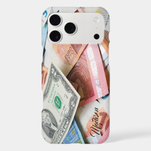 Custom name Faux Money phone cases