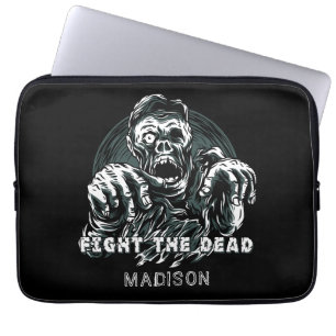 Custom name "Fight The Dead" Zombie sleeves