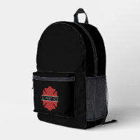 Custom Name Firefighter Symbol 