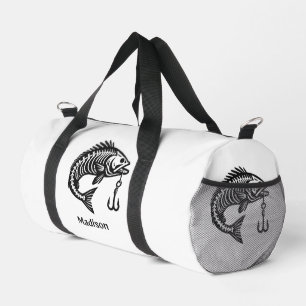 Custom Name Fish Duffle Bag