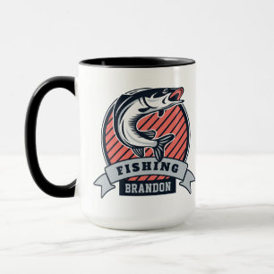 Custom name Fisher mugs