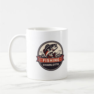 Custom Name Fishing Coffee Mug
