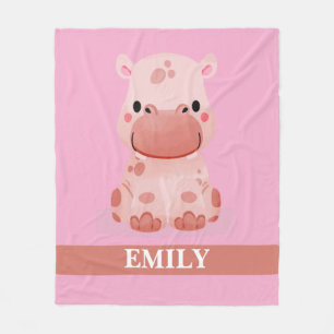 Custom Name Fleece Blanket