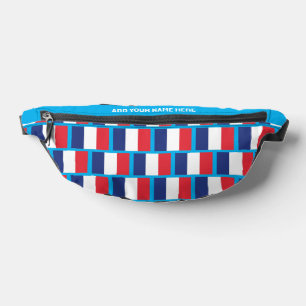 Custom Name FRENCH FLAG OF FRANCE Bum Bags