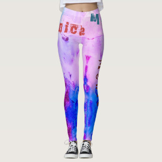 Custom Name Funky Leggings