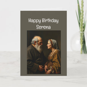 Custom Name Funny Birthday Getting Older Card