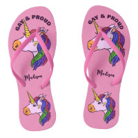Custom Name Gay Unicorn