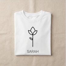 Custom Name Girl Tee