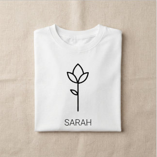 Custom Name Girl Tee