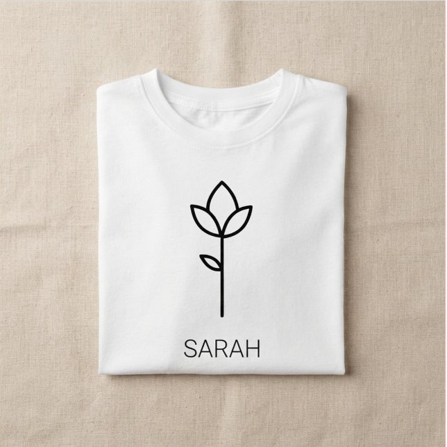 Custom Name Girl Tee (Creator Uploaded)